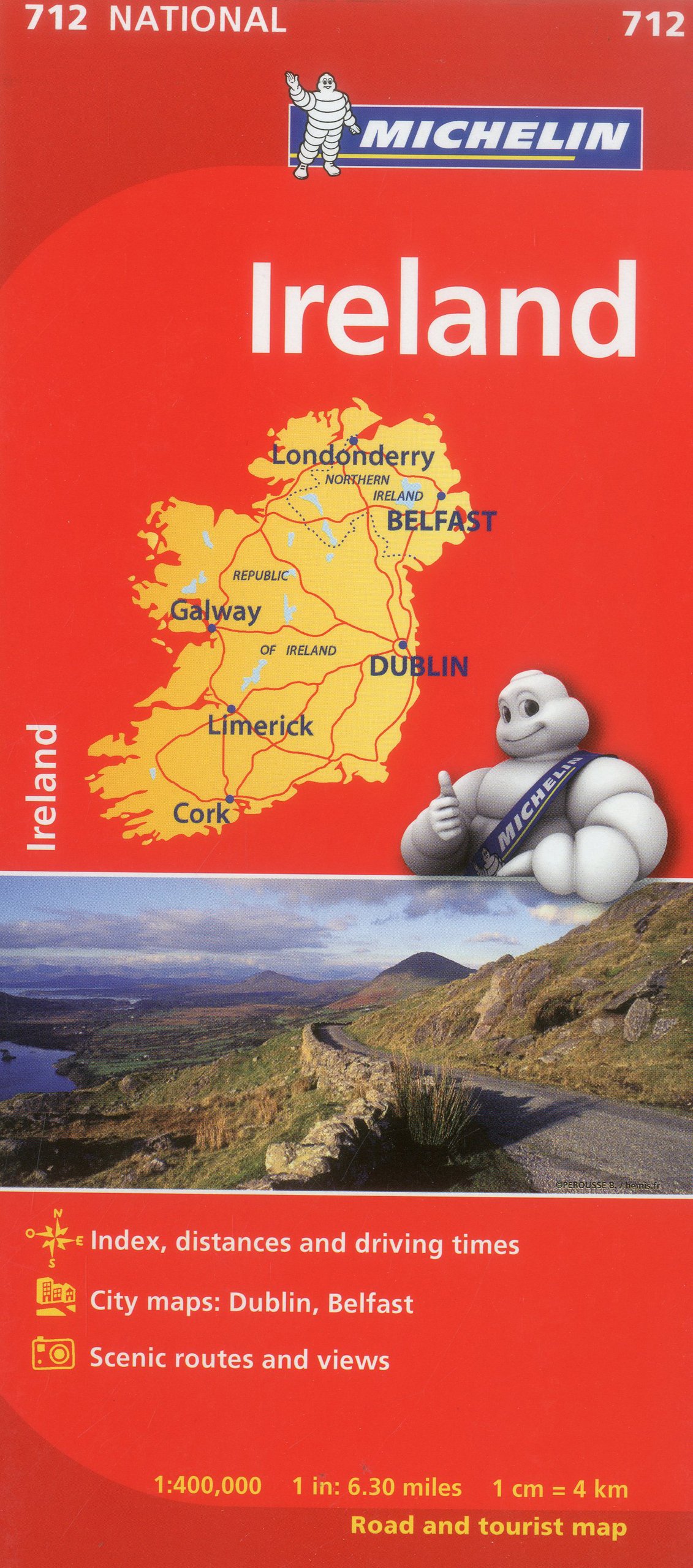 מפה MI אירלנד 712